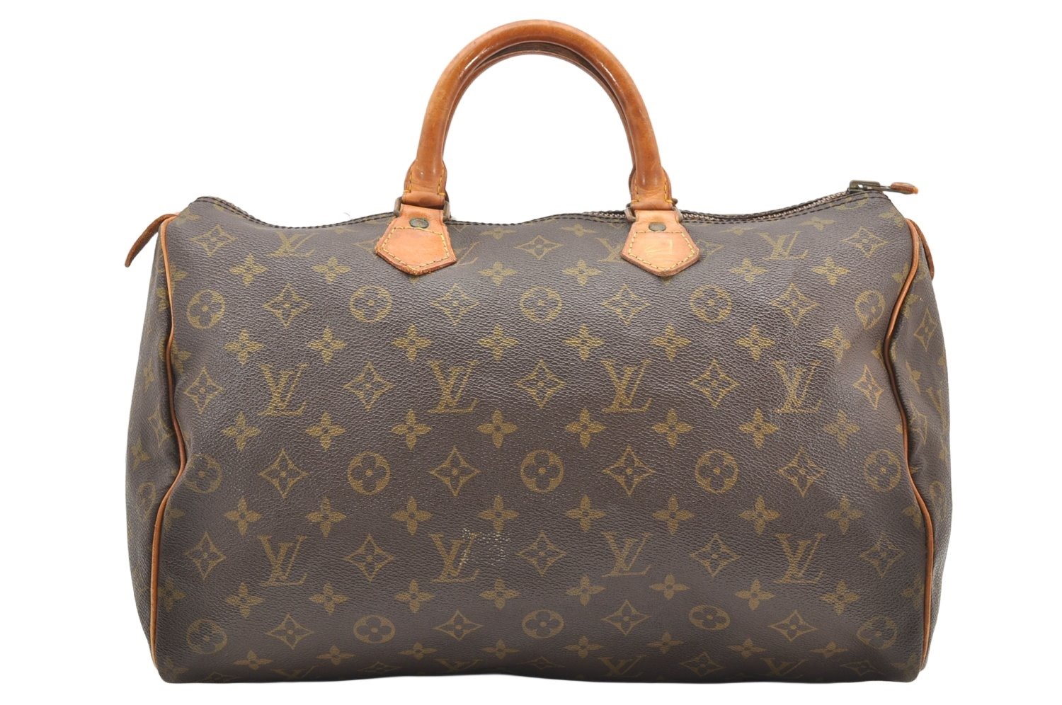 Authentic Louis Vuitton Monogram Speedy 35 Hand Boston Bag Old Model LV 2425K