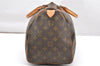 Authentic Louis Vuitton Monogram Speedy 35 Hand Boston Bag Old Model LV 2425K