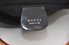 Authentic GUCCI Bamboo 2Way Shoulder Tote Bag Nylon Leather Black 2426J