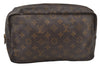 Auth Louis Vuitton Monogram Trousse Toilette 28 Clutch Bag M47522 Junk 2427J