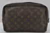 Auth Louis Vuitton Monogram Trousse Toilette 28 Clutch Bag M47522 Junk 2427J