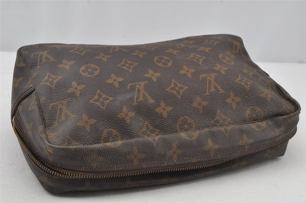 Auth Louis Vuitton Monogram Trousse Toilette 28 Clutch Bag M47522 Junk 2427J