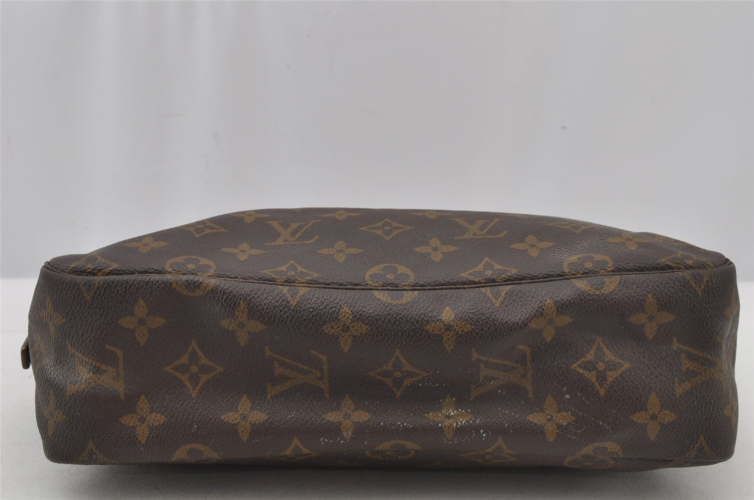 Auth Louis Vuitton Monogram Trousse Toilette 28 Clutch Bag M47522 Junk 2427J