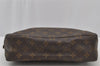 Auth Louis Vuitton Monogram Trousse Toilette 28 Clutch Bag M47522 Junk 2427J