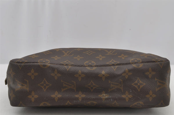 Auth Louis Vuitton Monogram Trousse Toilette 28 Clutch Bag M47522 Junk 2427J