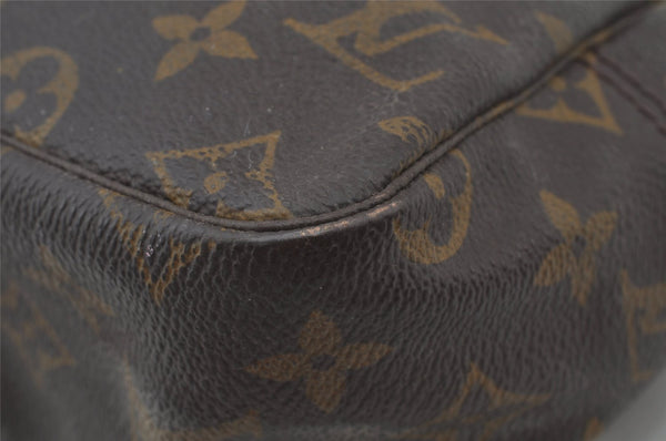 Auth Louis Vuitton Monogram Trousse Toilette 28 Clutch Bag M47522 Junk 2427J