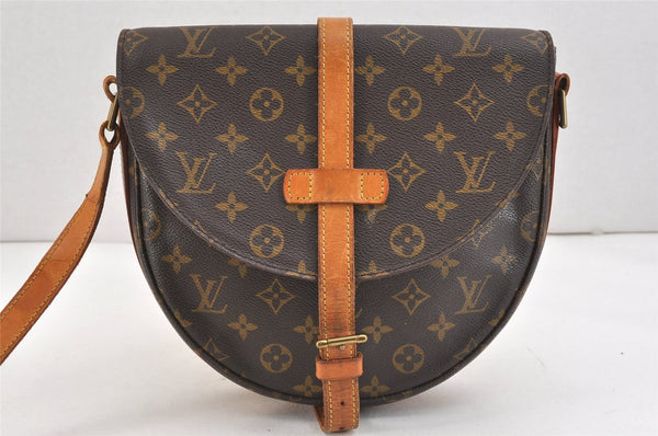 Authentic Louis Vuitton Monogram Chantilly GM Shoulder Bag M51232 LV Junk 2427K