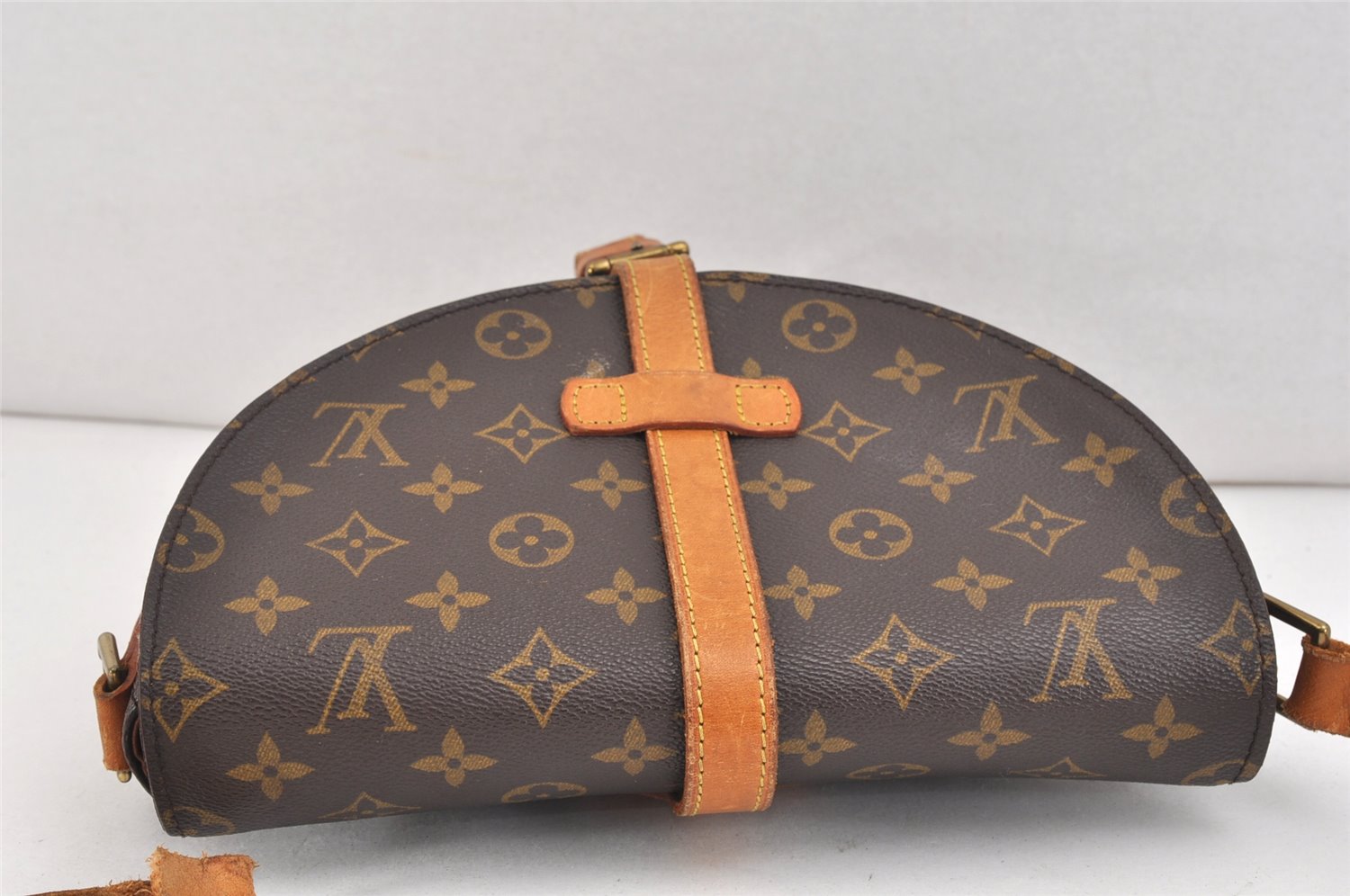 Authentic Louis Vuitton Monogram Chantilly GM Shoulder Bag M51232 LV Junk 2427K