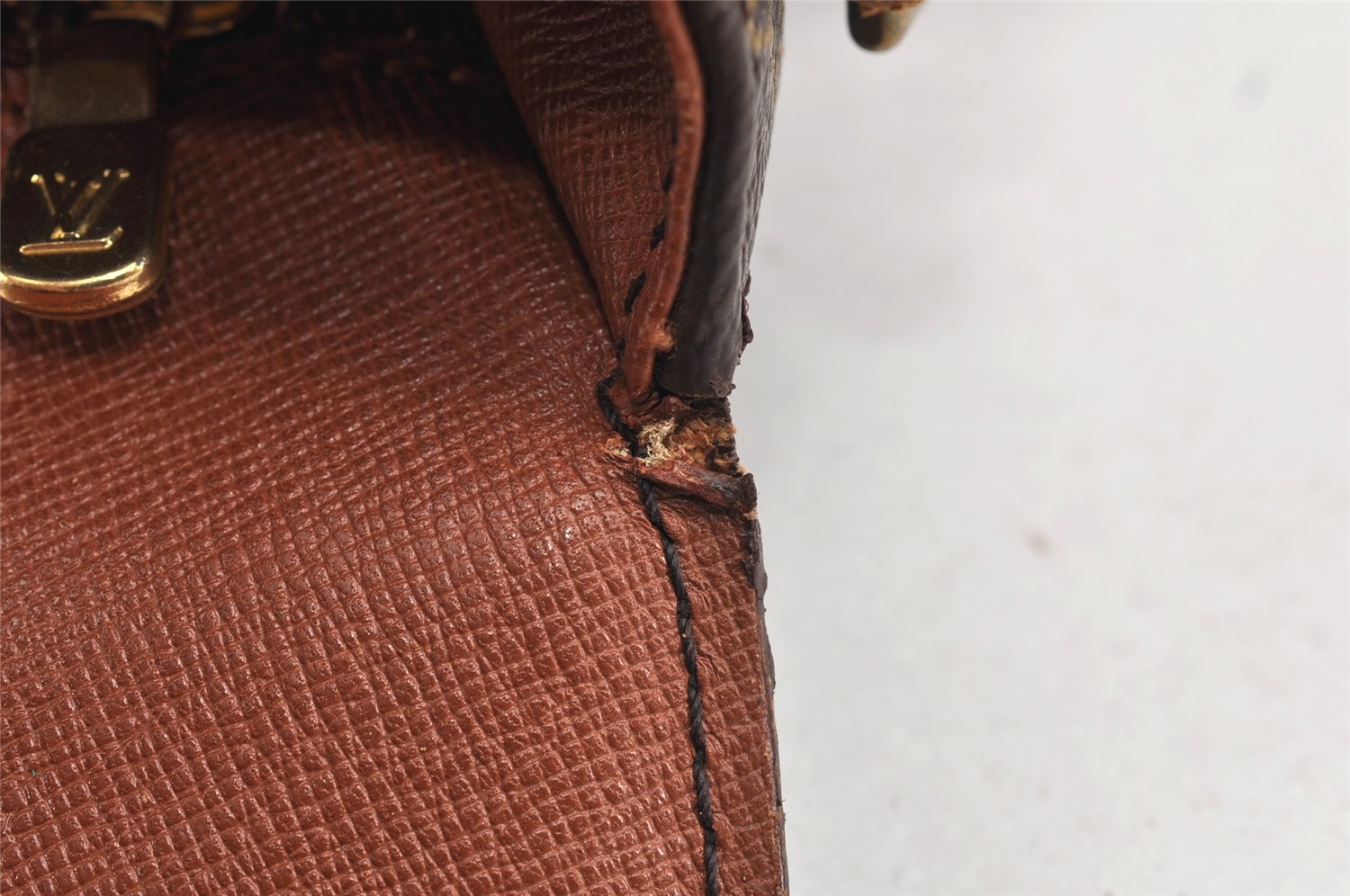 Authentic Louis Vuitton Monogram Chantilly GM Shoulder Bag M51232 LV Junk 2427K