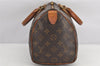 Authentic Louis Vuitton Monogram Speedy 25 Boston Hand Bag M41528 LV 2429K