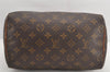 Authentic Louis Vuitton Monogram Speedy 25 Boston Hand Bag M41528 LV 2429K