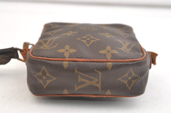 Auth Louis Vuitton Monogram Mini Poche Danube Shoulder Bag M45268 Junk 2430K