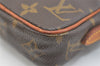 Auth Louis Vuitton Monogram Mini Poche Danube Shoulder Bag M45268 Junk 2430K
