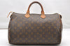 Authentic Louis Vuitton Monogram Speedy 35 Hand Boston Bag Old Model LV 2431K