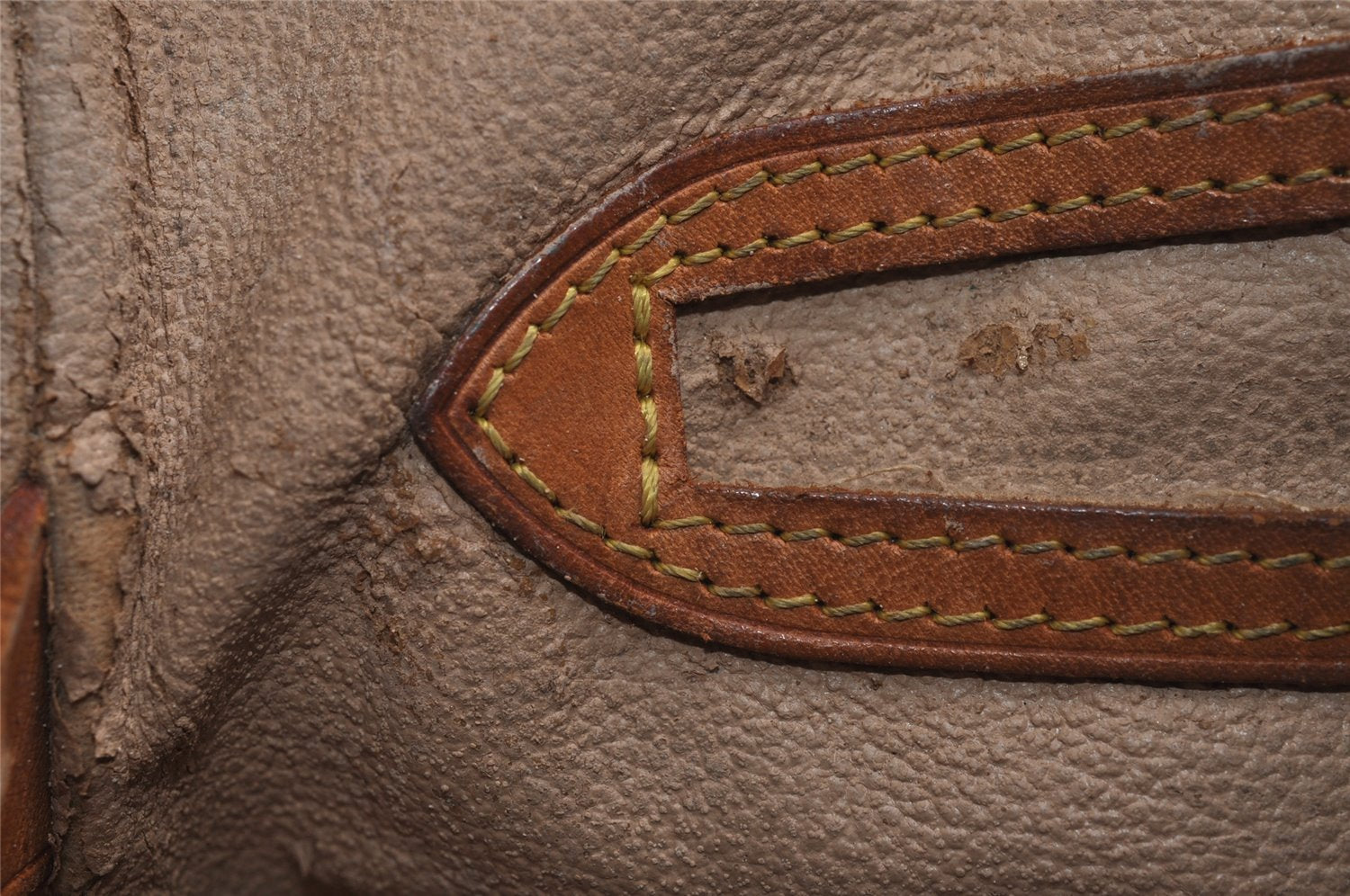 Authentic Louis Vuitton Monogram Bucket PM Shoulder Tote Bag M42238 Junk 2432J