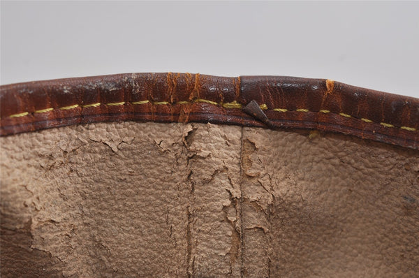 Authentic Louis Vuitton Monogram Bucket PM Shoulder Tote Bag M42238 Junk 2432J