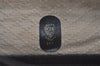 Authentic GUCCI Vintage Micro GG Canvas Leather Tote Hand Bag Black 2432K