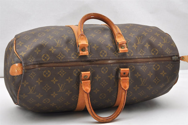 Authentic Louis Vuitton Monogram Keepall 45 Travel Boston Bag Old Model LV 2433K