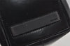 Authentic PRADA Vintage Enamel Hand Bag Purse Black 2434J