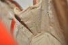 Authentic GUCCI Bamboo Shoulder Bag Purse Enamel Orange Junk 2434K