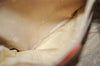 Authentic GUCCI Bamboo Shoulder Bag Purse Enamel Orange Junk 2434K