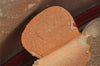 Authentic GUCCI Bamboo Shoulder Bag Purse Enamel Orange Junk 2434K