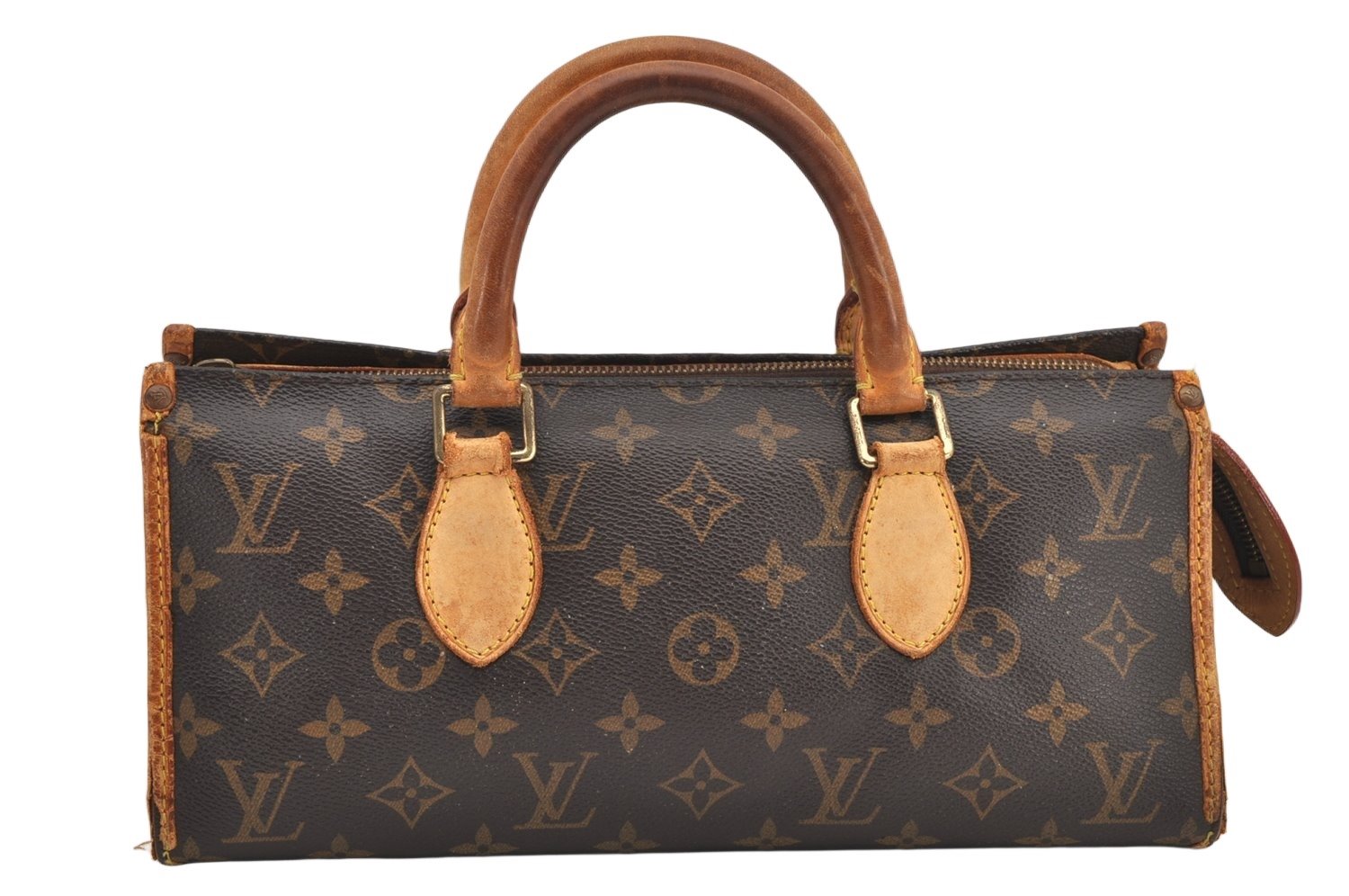 Authentic Louis Vuitton Monogram Popincourt Hand Bag M40009 LV 2435K