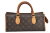 Authentic Louis Vuitton Monogram Popincourt Hand Bag M40009 LV 2435K