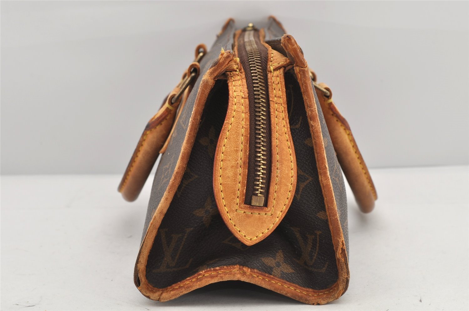 Authentic Louis Vuitton Monogram Popincourt Hand Bag M40009 LV 2435K