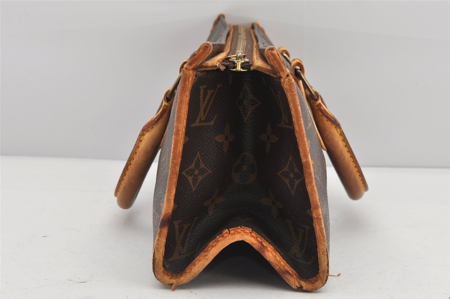 Authentic Louis Vuitton Monogram Popincourt Hand Bag M40009 LV 2435K