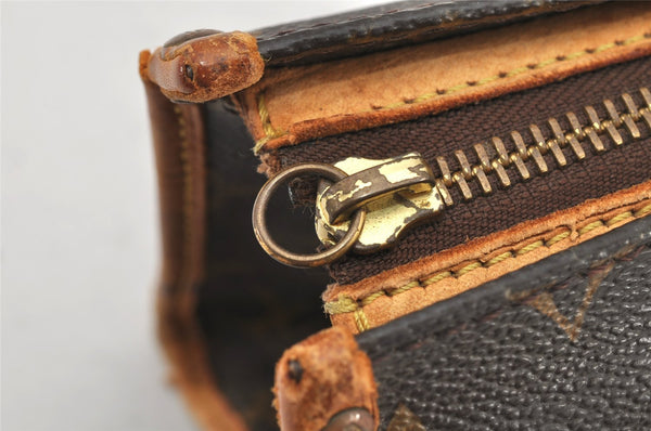 Authentic Louis Vuitton Monogram Popincourt Hand Bag M40009 LV 2435K