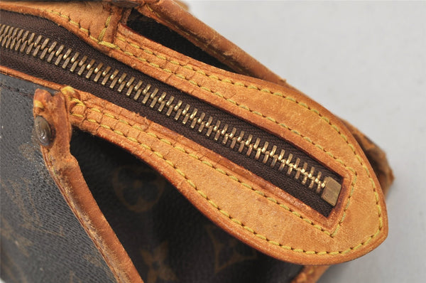 Authentic Louis Vuitton Monogram Popincourt Hand Bag M40009 LV 2435K