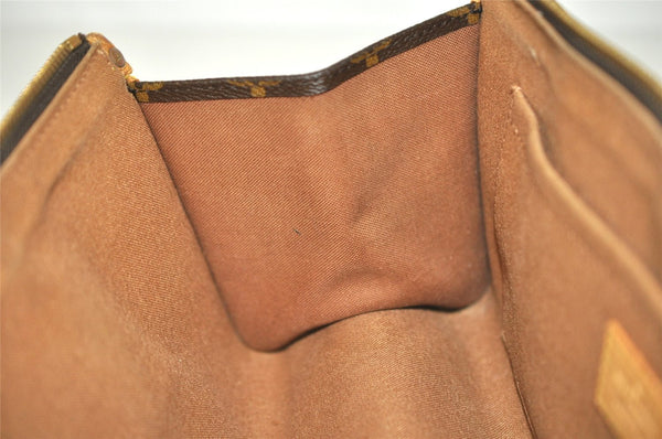 Authentic Louis Vuitton Monogram Popincourt Hand Bag M40009 LV 2435K