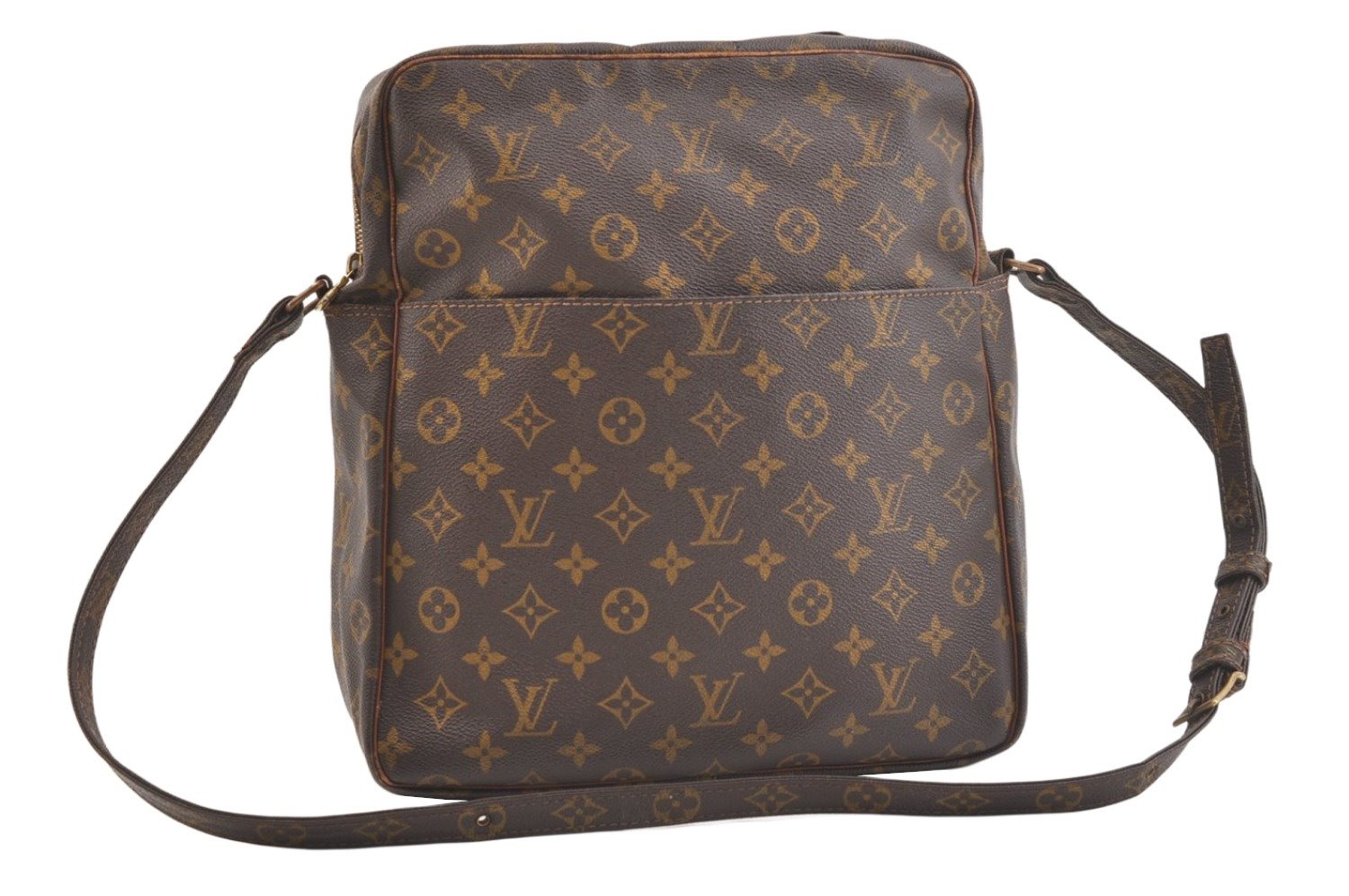 Authentic Louis Vuitton Monogram Marceau Shoulder Cross Body Bag Old Model 2436K