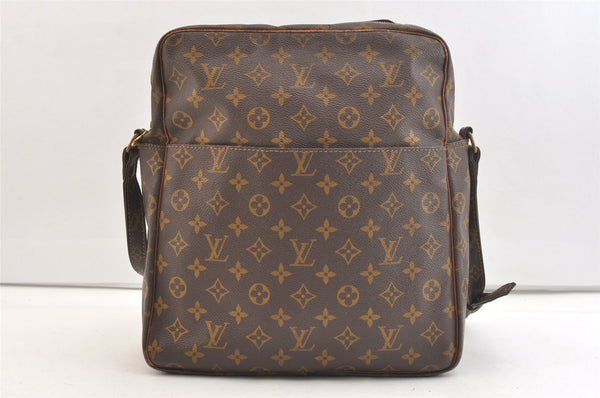 Authentic Louis Vuitton Monogram Marceau Shoulder Cross Body Bag Old Model 2436K
