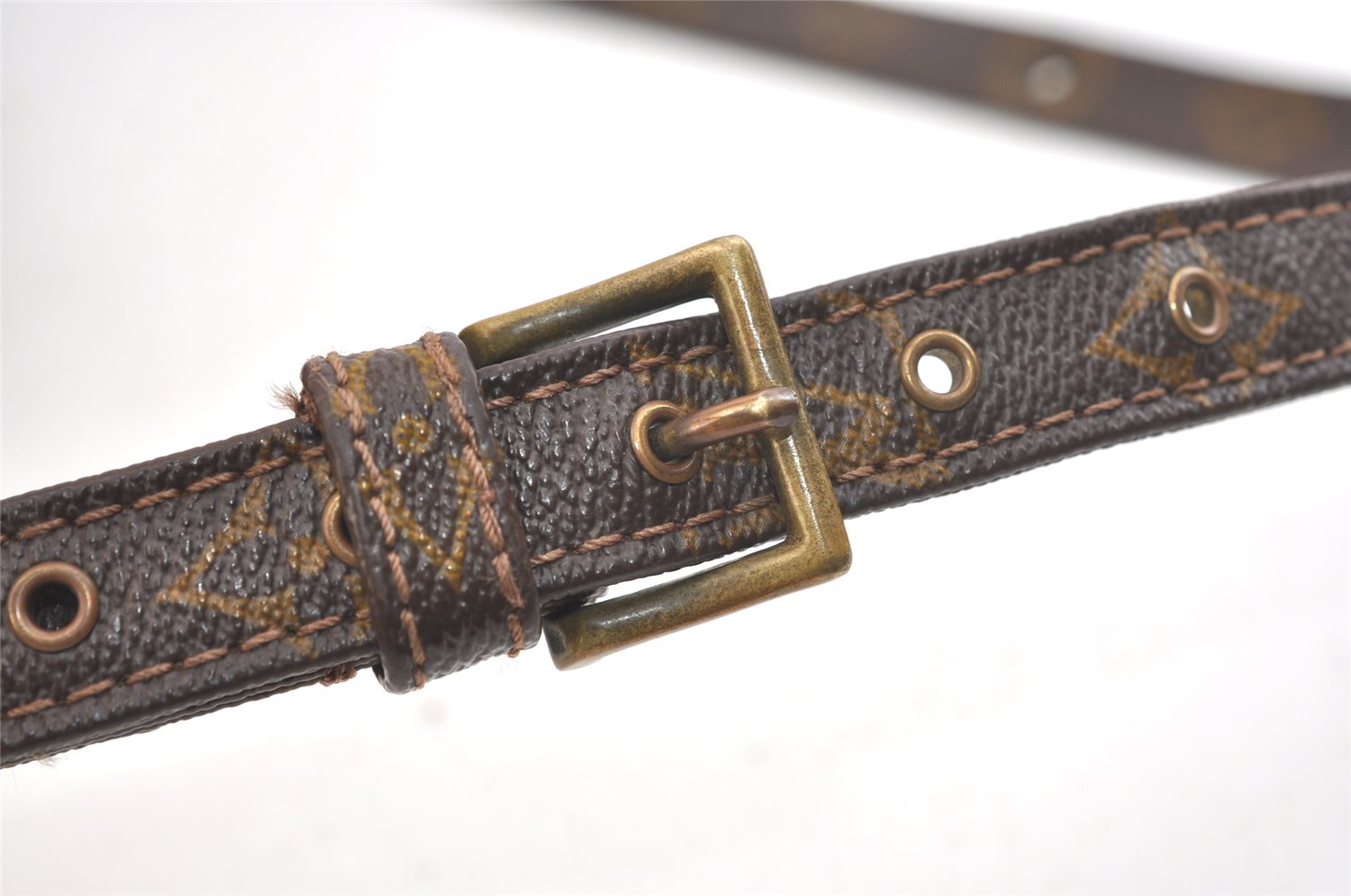 Authentic Louis Vuitton Monogram Marceau Shoulder Cross Body Bag Old Model 2436K