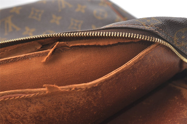 Authentic Louis Vuitton Monogram Marceau Shoulder Cross Body Bag Old Model 2436K