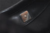 Authentic GUCCI Vintage Shoulder Hand Bag GG Canvas Leather 107752 Black 2437I