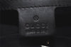 Authentic GUCCI Vintage Shoulder Hand Bag GG Canvas Leather 107752 Black 2437I