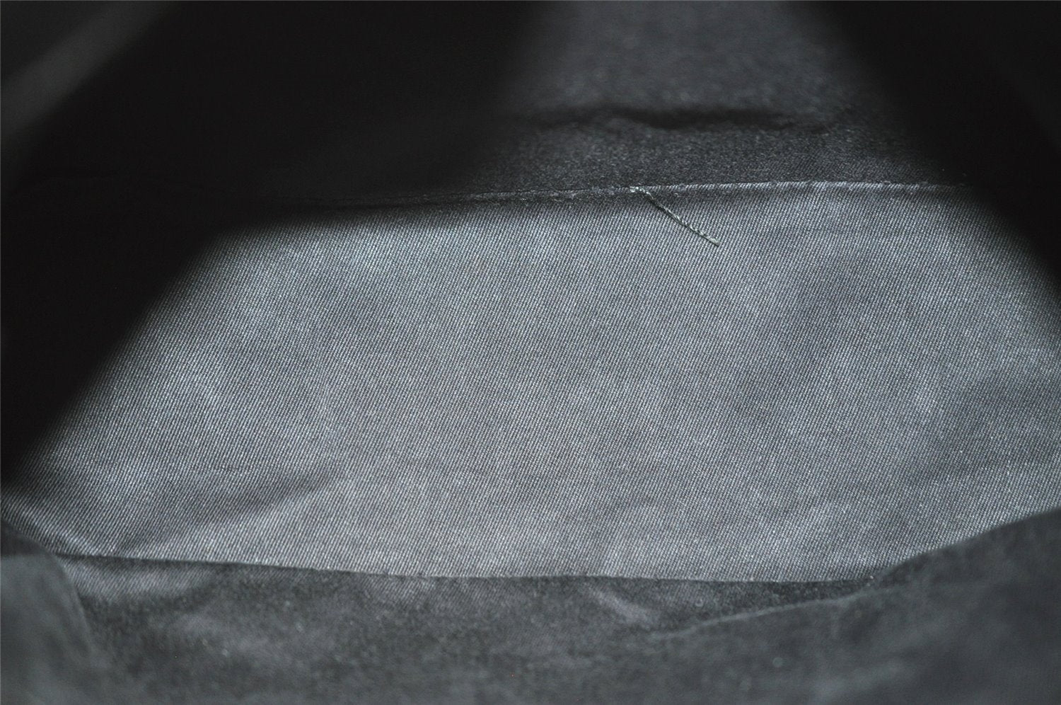 Authentic GUCCI Vintage Shoulder Hand Bag GG Canvas Leather 107752 Black 2437I