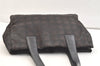 Authentic CHANEL New Travel Line Shoulder Tote Bag Nylon Leather Brown 2437K