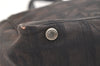 Authentic CHANEL New Travel Line Shoulder Tote Bag Nylon Leather Brown 2437K