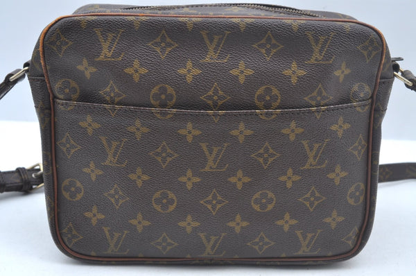 Authentic Louis Vuitton Monogram Nile Shoulder Cross Body Bag Old Model LV 2439J