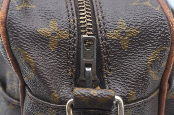 Authentic Louis Vuitton Monogram Nile Shoulder Cross Body Bag Old Model LV 2439J