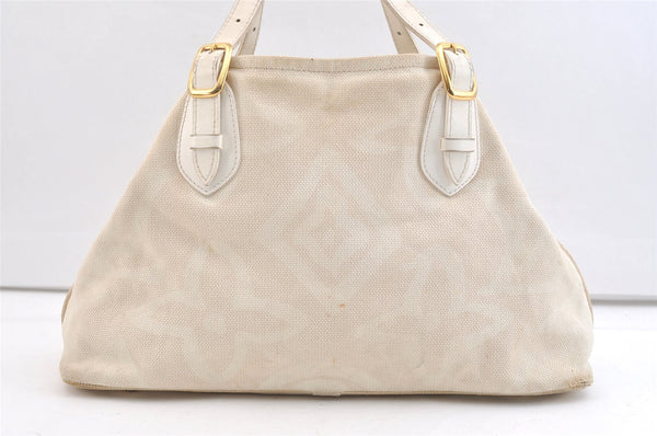Authentic Louis Vuitton Cruise Line Tahitienne PM Tote Bag Beige M95674 LV 2439K