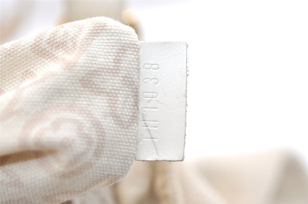 Authentic Louis Vuitton Cruise Line Tahitienne PM Tote Bag Beige M95674 LV 2439K