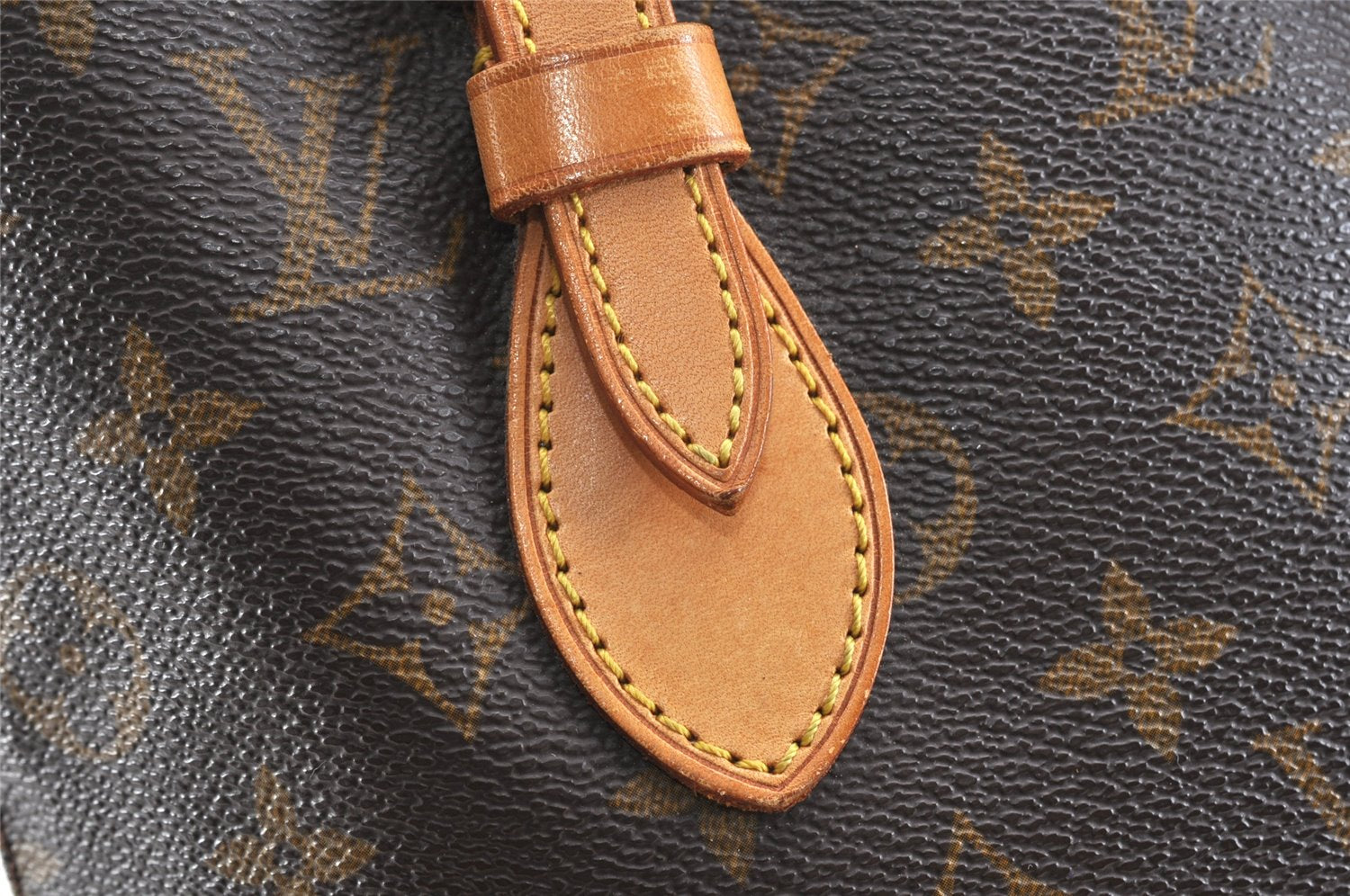 Authentic Louis Vuitton Monogram Bucket PM Shoulder Tote Bag M42238 LV 2440K