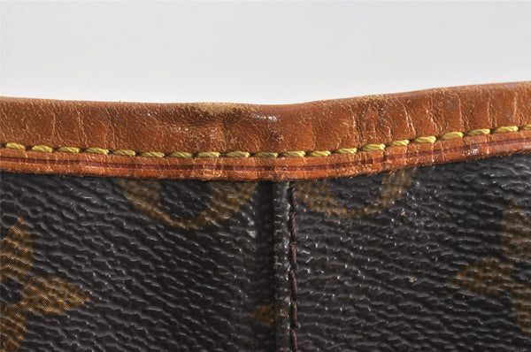 Authentic Louis Vuitton Monogram Bucket PM Shoulder Tote Bag M42238 LV 2440K