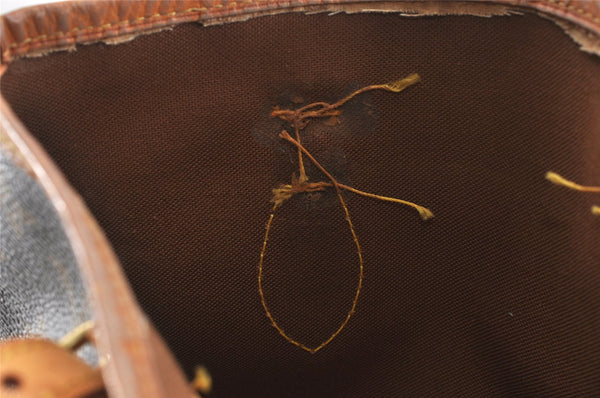 Authentic Louis Vuitton Monogram Bucket PM Shoulder Tote Bag M42238 LV 2440K