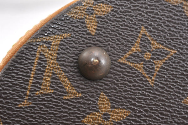 Authentic Louis Vuitton Monogram Bucket PM Shoulder Tote Bag M42238 LV 2440K